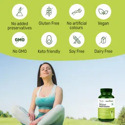 andme andMe-Smart Green Plant Based MultiVitamin Tablets, 60 Tablets image 5