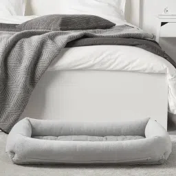 ikea utsådd Dog bed, light grey, L image 3