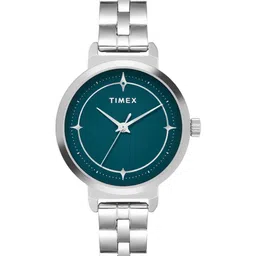 Timex Women Brass Embellished Dial & Stainless Steel Bracelet Style Straps Analogue Watch TWTL14200-picture-53