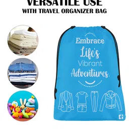 Aura Blue Set of 6 Water Resistant Multi-Utility Organisers image 4