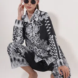 clobug Printed Shirt & Trouser Co-Ord Set-picture-38