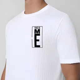 SZN Men Typography Printed T-shirt image 2