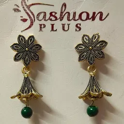 MUNMUN'S Floral Drop Earrings image 1