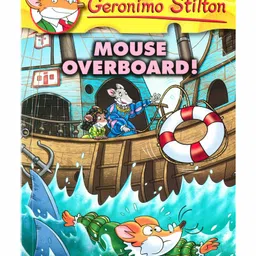 scholastic Geronimo Stilton Mouse Overboard Story Book - English-picture-23