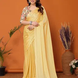 ROOP SUNDARI SAREES Striped Woven Design Saree-picture-32