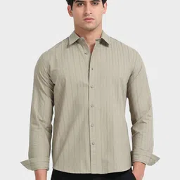 StitchX Men Standard Striped Casual Shirt-picture-22