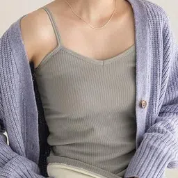 Eleg & Stilance Ribbed Non-Padded Thermal Camisole image 4