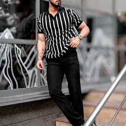 Maniac Men Polo Collar T-shirt image 5