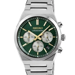 SEIKO Men Stainless Steel Bracelet Style Straps Analogue Motion Powered Watch SSB461P1-picture-10