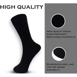 Akeeta Pack Of 3 Cotton Calf Length Socks image 4