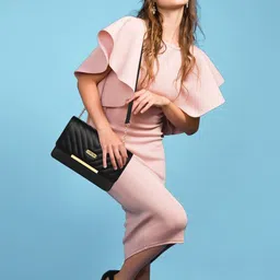 LOREM Shoulder Bag with Quilted image 3