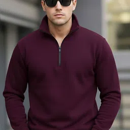 SZN Men Solid Straight Pullover Sweatshirt-image-52