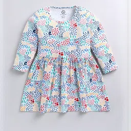 THE COTTON BABY Girls Pack Of 2 Cotton Dress Set image 2