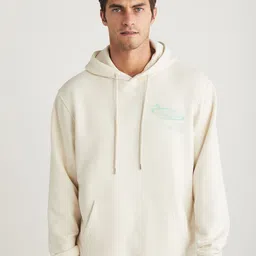 GRIMELANGE Men Typography Printed Sweatshirt image 2