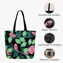 ecoright Women Black Tote image 4