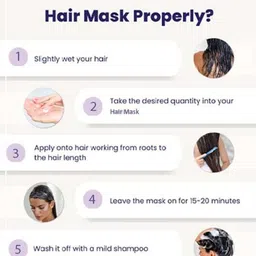 LUXABELLE Hair Mask Enriched With Argan Oil & Hydrolyzed Protein- 200 g image 3