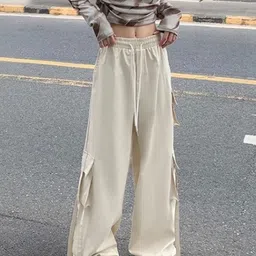 LULU & SKY Women High-Rise Easy Wash Trousers-picture-13