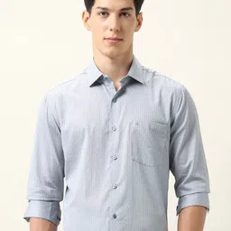 Arrow Men Liberty Floral Printed Spread Collar Pure Cotton Formal Shirt image 1