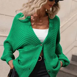 bebe Women Ribbed Cardigan-picture-29