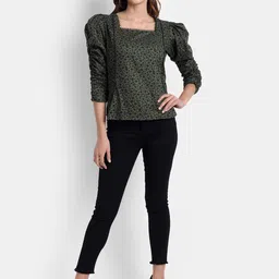 SAHASIKA Women Animal Print Top-image-25