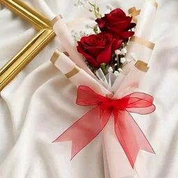 BARAKATH Red 1 Pieces Rose Artificial Flower image 3