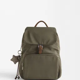 PARFOIS Women Solid Backpack with Daisy Chains-image-24