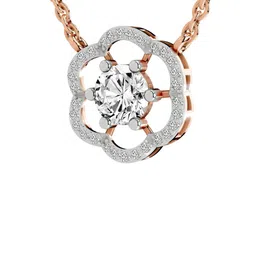 Sparkles Lab Grown Diamond Necklace14K image 2