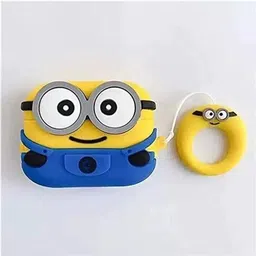 ystifyra Front & Back Case for CUTE MINION (COMPATIBLE ONLY FOR APPLE AIRPODS PRO & PRO 2nd Generation Model) image 4