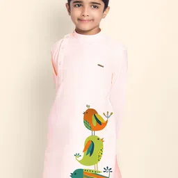 DEVOILER Boys Ethnic Motifs Printed Kurta image 5