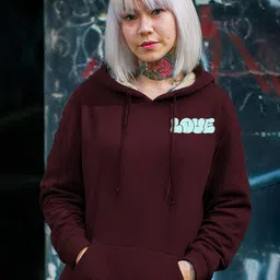 TOGS & TERRE Women Printed Hooded Sweatshirt-picture-37