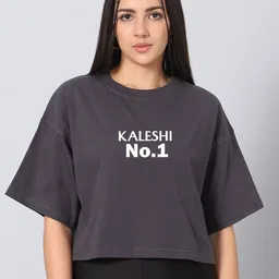 Besick Women Typography Printed T-shirt-picture-16