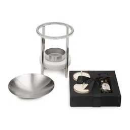 Pure Home and Living Silver Toned Aroma Oil Diffuser image 4