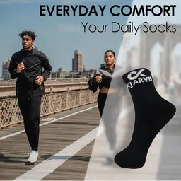 Xjarvis Pack Of 3 Ankle-Length Socks image 4