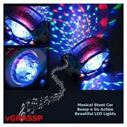 VGRASSP 360 Degree Rotating Car With Light & Music (Color May Vary) image 4