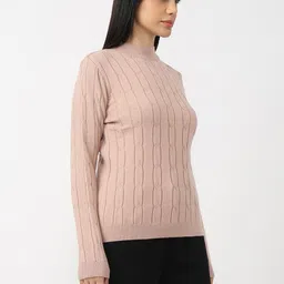 Kraus Jeans Women Cable Knit Pullover image 3