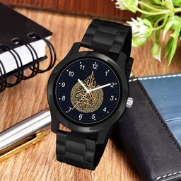 CSAMON Men Round Dial & Straps Analogue Watch KT Islamic NUM04 BLK CD-picture-43