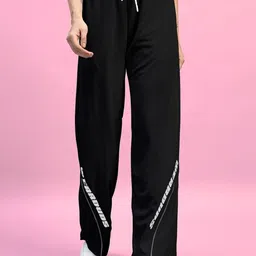 WEARDUDS Women Relaxed-Fit Mid-Rise Baggy Track Pant-picture-39