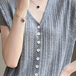 DressBerry Print Extended Sleeves Chiffon Shirt Style Top image 2