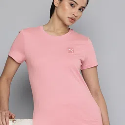 Puma Elevated Pure Cotton Applique T-shirt-image-56