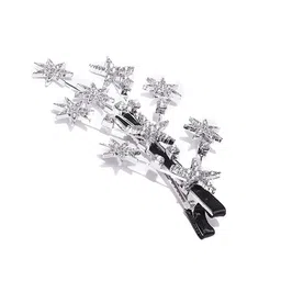 BEAUTY GIRLS Women Star Barrettes Five pointed Star Pin Alligator Hair Clip-picture-24