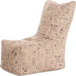 style homez XL CANVAS CLASSIC CHAIR, Cotton Canvas Stripes Printed Bean Bag Chair With Bean Filling-picture-29