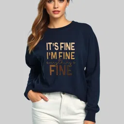 SALUJA FABRICS Women Dry Fit Printed Cotton Sweatshirt-picture-24