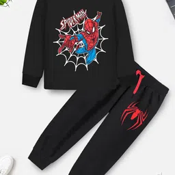 YK Marvel Boys Printed T-shirt with Trousers-picture-58