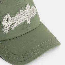 Jack & Jones Men Printed Cotton Baseball Cap image 2