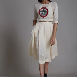 MATI A-Line Midi Skirt-picture-28