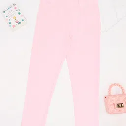 Pantaloons Junior Girls Slim-Fit Mid-Rise Track Pants-image-68