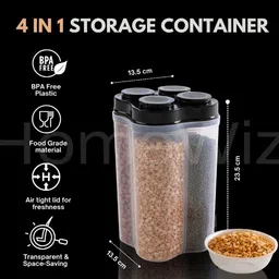 blink depot Plastic Grocery Container - 2500 ml image 3