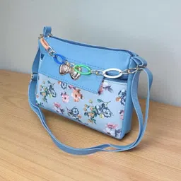 mscollections Blue Women Sling Bag SILING BAG BLUE-picture-25