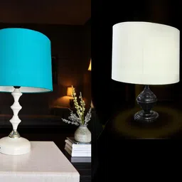 autowhrib Classy Table Lamp 46 cm, Textured Shade Hand Crafted Lamp Table Lamp-picture-32