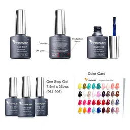 VENALISA One Step High-Gloss Soak-Off UV & LED Gel Nail Polish 7.5ml - Shade 984 image 2